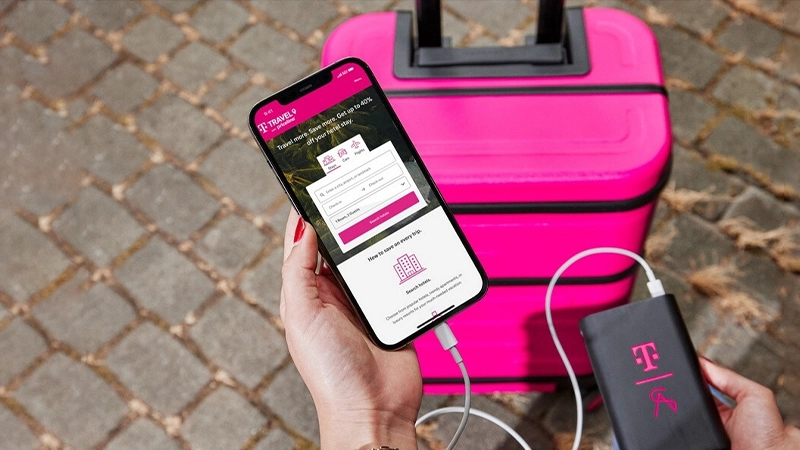 چمدان هوشمند تی موبایل