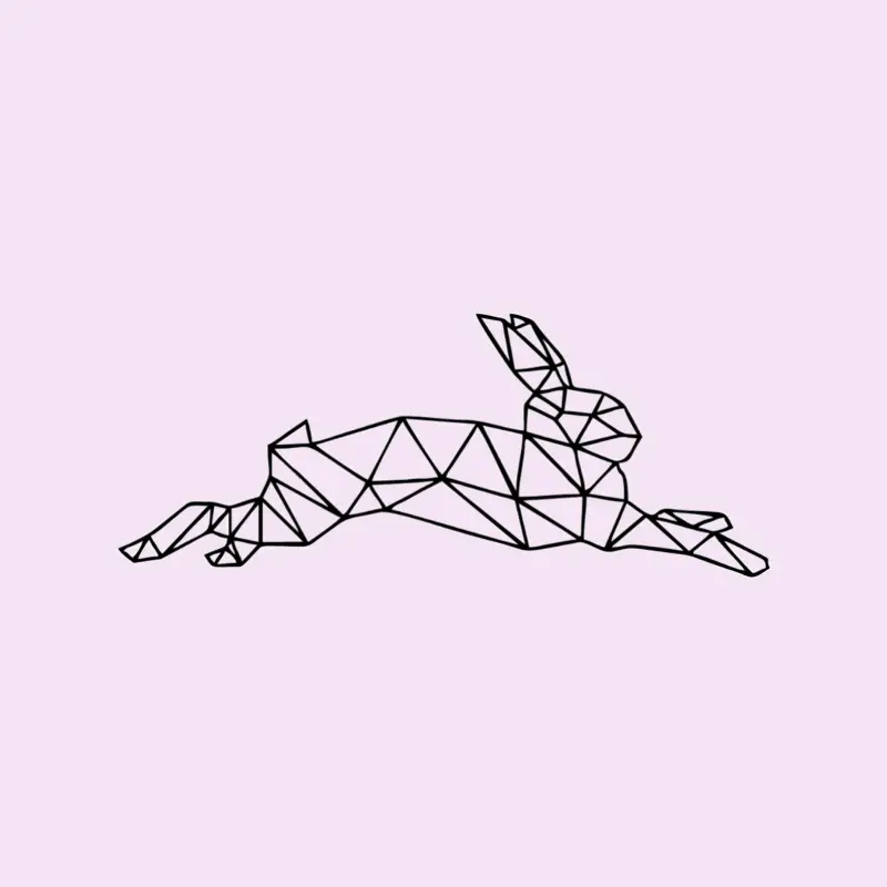 Logo research rabbit