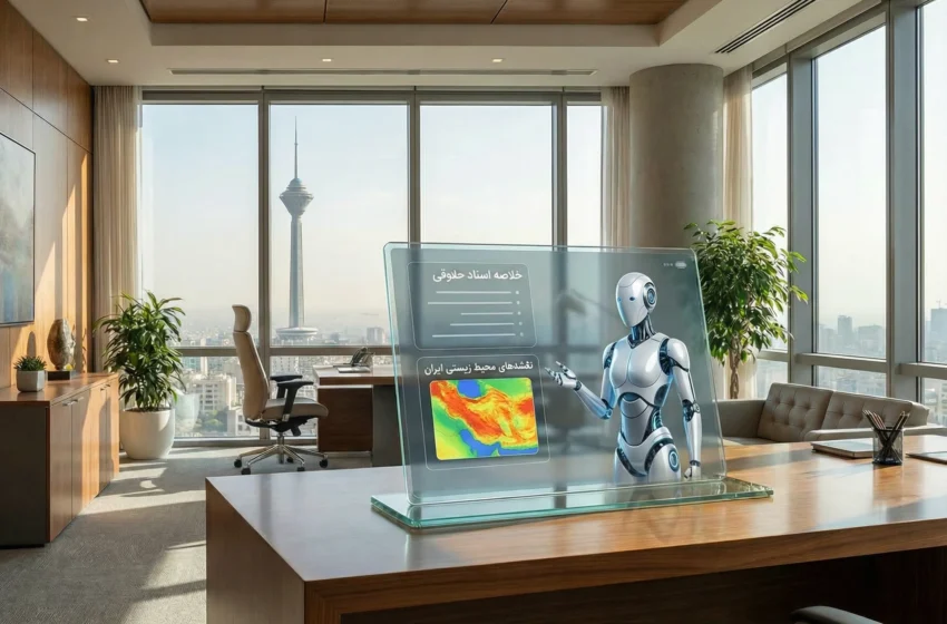  دستیار هوش مصنوعی بومی وارد سازمان محیط زیست شد