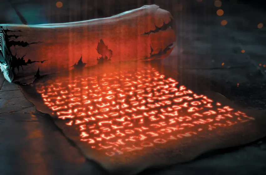  مسابقه رمزگشایی یک طومار باستانی