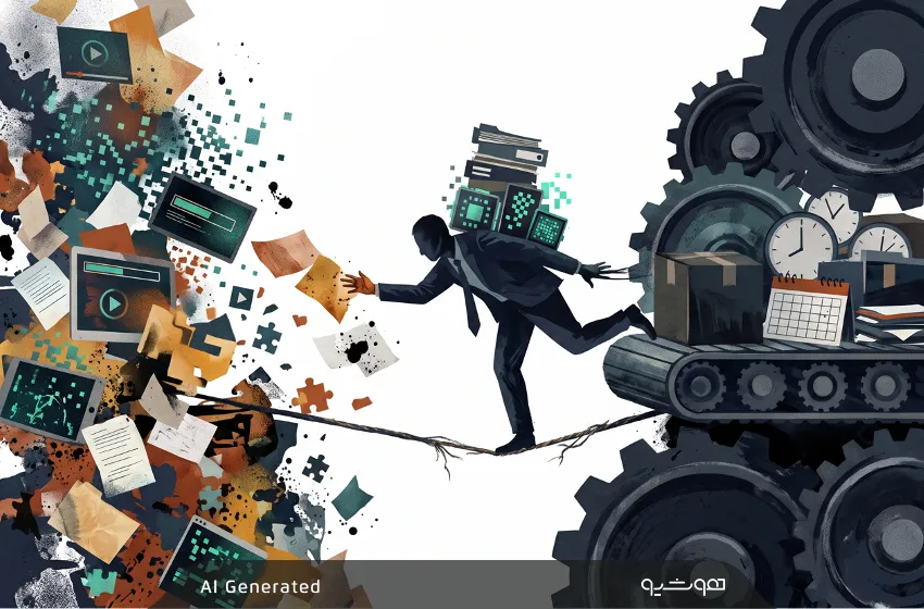 پذیرش هوش مصنوعی، مدیران میانی را تحتفشار قرار میدهد 5 پذیرش هوش مصنوعی، مدیران میانی را تحتفشار قرار میدهد