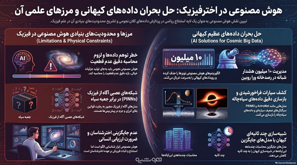 کاربردهای هوش مصنوعی در نجوم، ستارهشناسی و اخترفیزیک 1 کاربرد هوش مصنوعی در نجوم و اخترفیزیک، کاربردها، الگوریتمها و اکتشافات - هوشیو