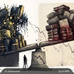 هوش مصنوعی یا بدهی عمومی ممکن است بازارها را به سقوط بکشاند؛ اما احتمالاً نه هر دو با هم