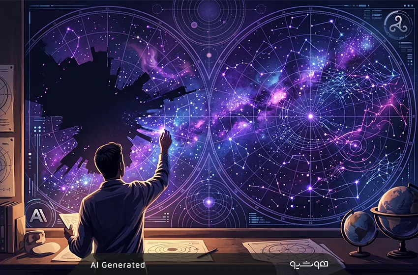 چگونه Claude به بازسازی نقشه فرابنفش ناقص آسمان شب کمک کرد؟
