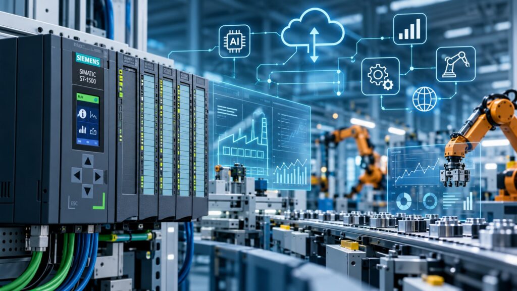 نقش PLC زیمنس در هوشمندسازی خطوط تولید و توسعه اتوماسیون صنعتی