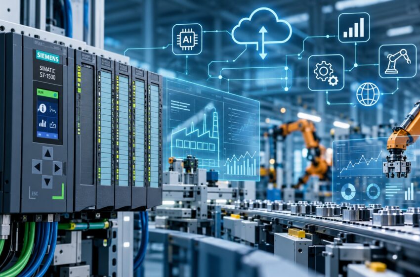  نقش PLC زیمنس در هوشمندسازی خطوط تولید و توسعه اتوماسیون صنعتی