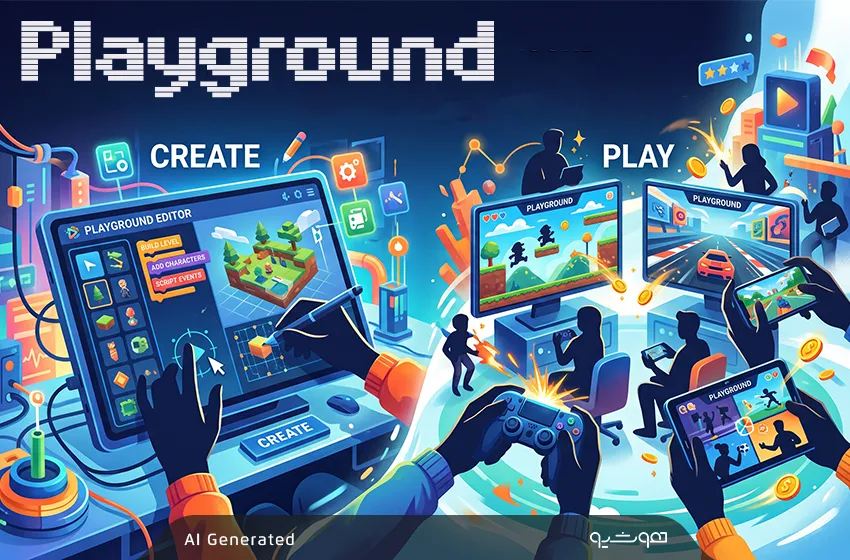 با پلتفرم Playground گوگل فقط با یک پرامپت بازی بسازید