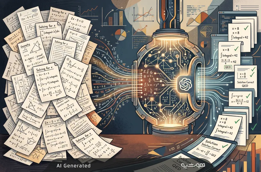 OpenAI نتایج ۷۲۲ دستنوشته ریاضی پاسخدادهشده توسط یک مدل داخلی منتشرنشده را منتشر کرد 1 OpenAI نتایج ۷۲۲ دستنوشته ریاضی پاسخدادهشده توسط یک مدل داخلی منتشرنشده را منتشر کرد